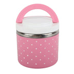 1 Layer Stainless Steel Insulation Thermo Thermal Lunch Box Food Container Hot