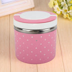 1 Layer Stainless Steel Insulation Thermo Thermal Lunch Box Food Container Hot