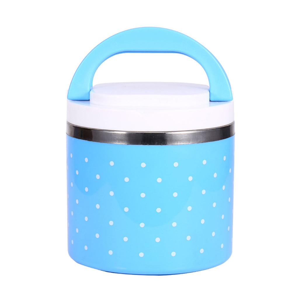 1 Layer Stainless Steel Insulation Thermo Thermal Lunch Box Food Container Hot