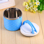 1 Layer Stainless Steel Insulation Thermo Thermal Lunch Box Food Container Hot