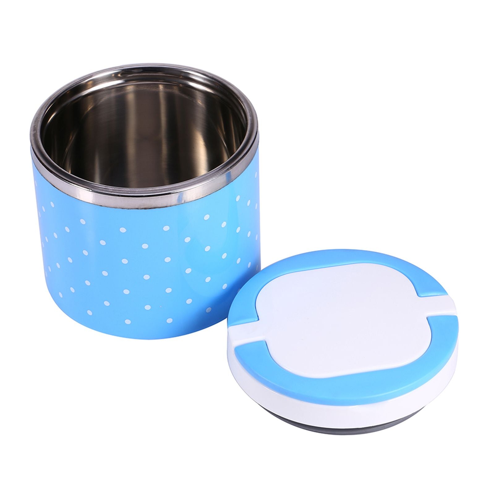 1 Layer Stainless Steel Insulation Thermo Thermal Lunch Box Food Container Hot