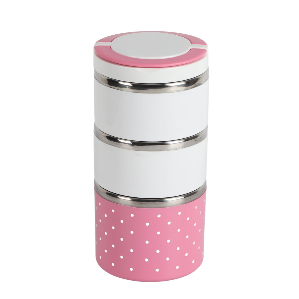 3 Layer Stainless Steel Insulation Thermo Thermal Lunch Box Food Container Hot