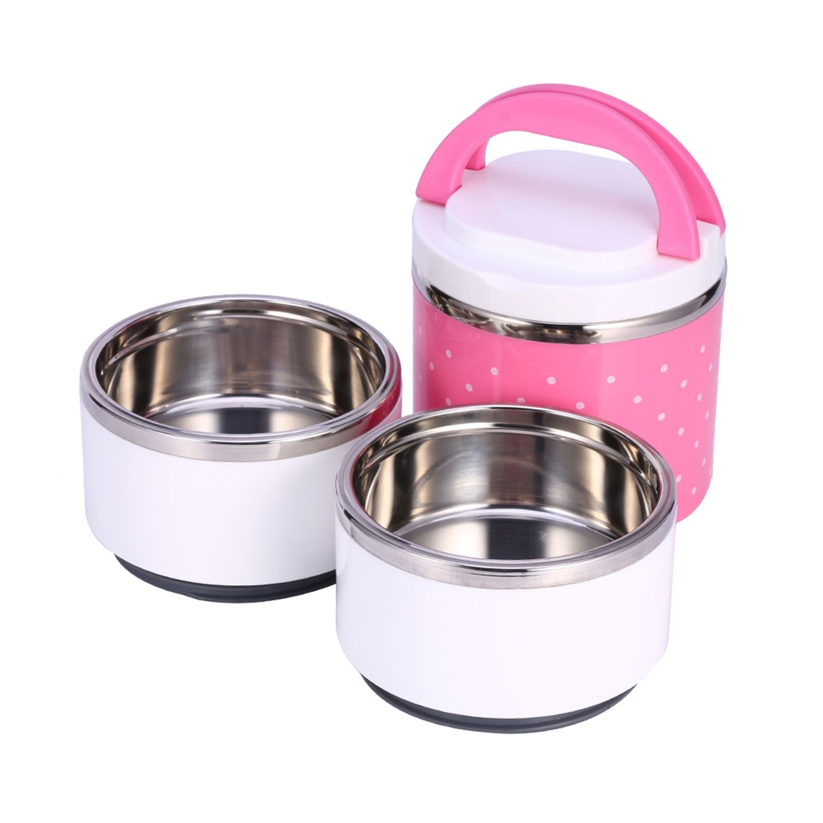 3 Layer Stainless Steel Insulation Thermo Thermal Lunch Box Food Container Hot