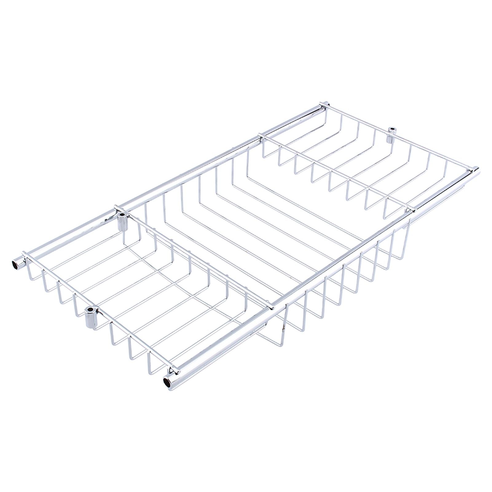1Pcs Bathroom Bath Shower Tub Bathtub Caddy Storage Organizer Holder Soap Red Wine Rack Holder