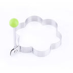 1pcs Plum Fried Egg Mold Stainless Steel Egg Rings Pancake Shaper