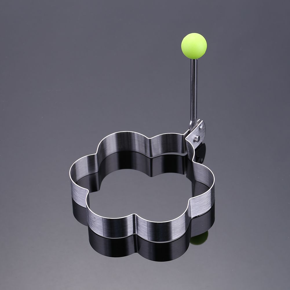 1pcs Plum Fried Egg Mold Stainless Steel Egg Rings Pancake Shaper