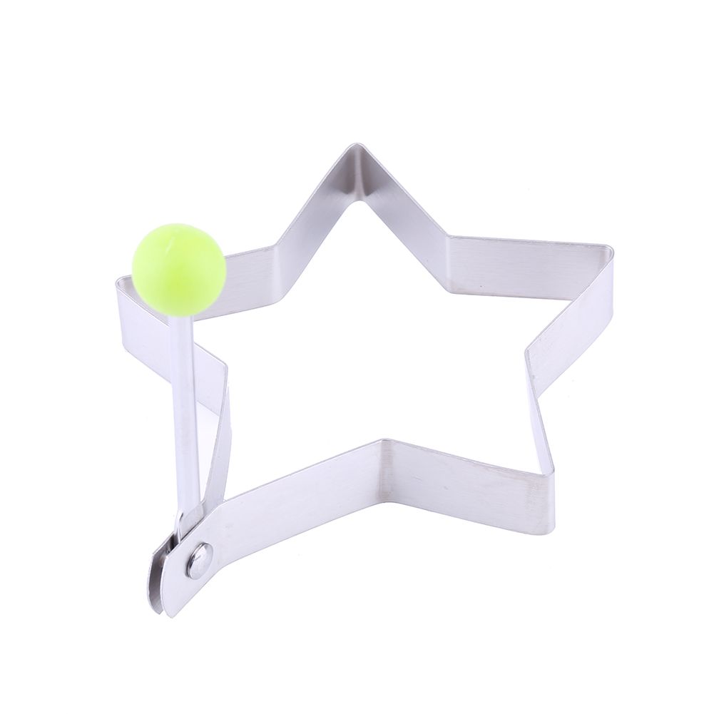 1pcs Star Fried Egg Mold Stainless Steel Egg Rings Pancake Shaper