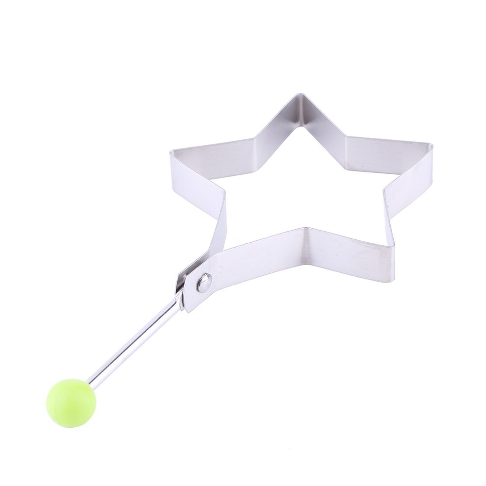 1pcs Star Fried Egg Mold Stainless Steel Egg Rings Pancake Shaper
