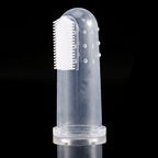 Silicone Soft Finger Toothbrush Teeth Rubber Clean Massage Brush For Baby Infant