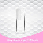 Silicone Soft Finger Toothbrush Teeth Rubber Clean Massage Brush For Baby Infant