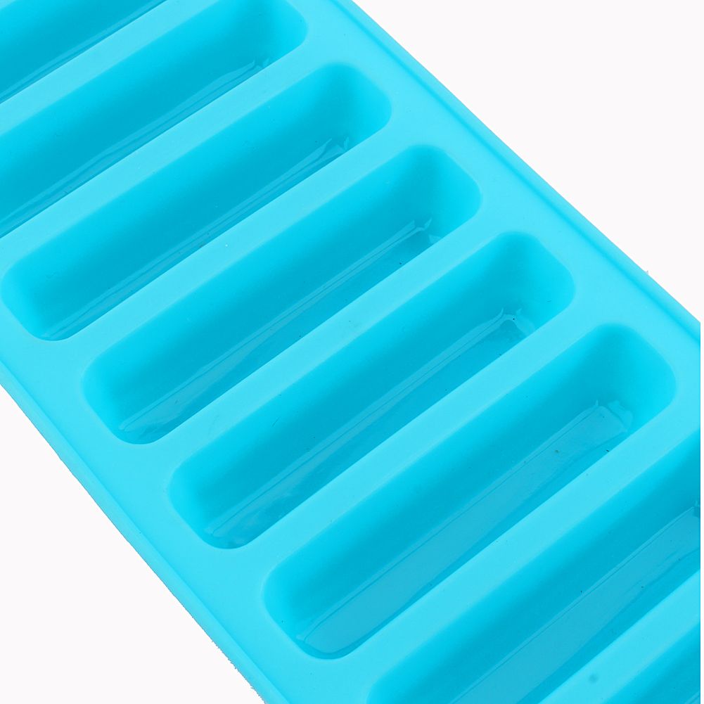 Colorful Cylinder Ice Cubes Tray Freeze Mould Fondant Chocolate Mold Make Silcone