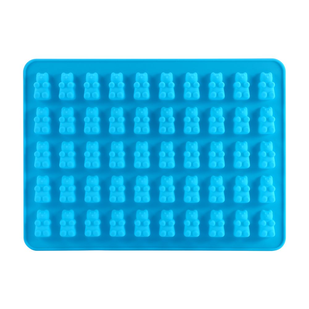 50 Gummy Maker Cavity Bear Mold Novelty Silicone Chocolate Candy Ice New Tray XL