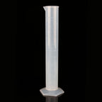 500ml Measuring Cylinder Plastic Graduated Laboratory Trial Test Liquid Tube Hot