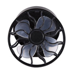 Electric Mini Clip on Solar Fan Air Conditioner Cooling Cell Fan Travel Camping Hiking Cooling