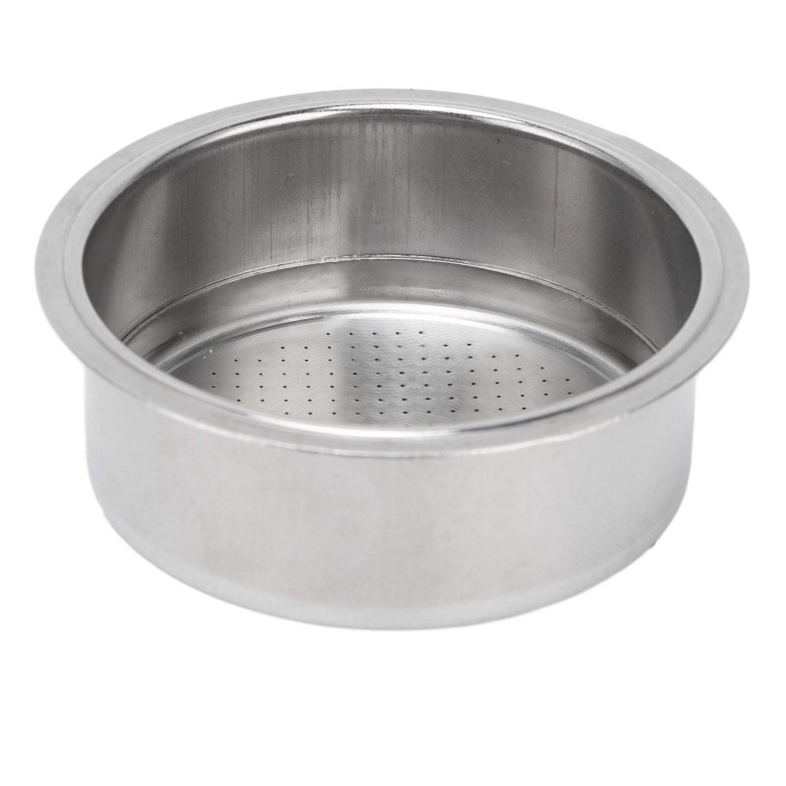 Stainless Steel Coffee 2 Cup Pressurized Filter Basket Strainer