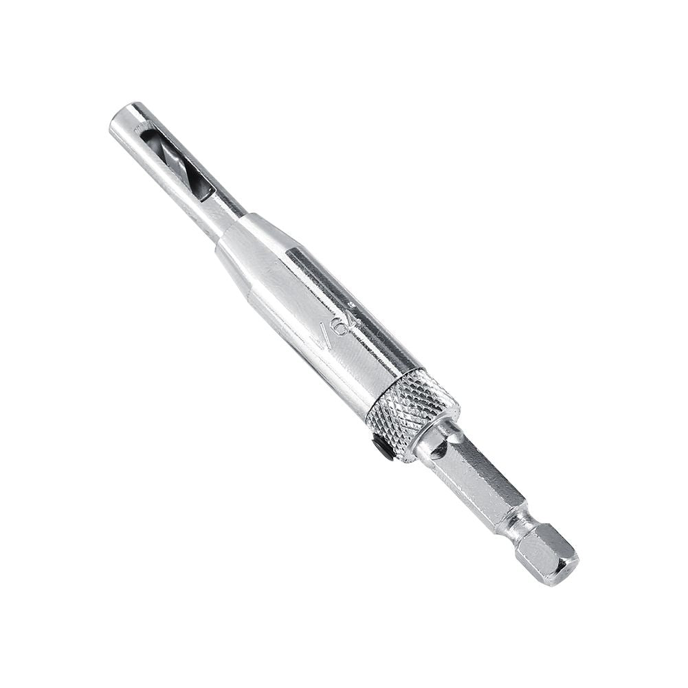 7 Sizes Hole Saw Centering Hinge Twisted Drill Bits DIY Woodwork Reaming Cabinet Tools