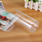 Acrylic Makeup Cotton Pads Box Cases Holder Cosmetic Organizer Storage Container