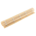 DIY Sushi Rolling Maker Roller Bamboo Material Mat Maker And A Rice Paddle Set
