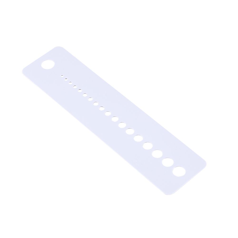 Plastic Knitting Needle Gauge Ruler Inch cm Sewing Tools US UK Canada Sizes 2-10mm