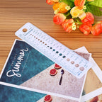 Plastic Knitting Needle Gauge Ruler Inch cm Sewing Tools US UK Canada Sizes 2-10mm