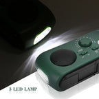 Solar Hand Crank AM/FM Radio with LED Flashlight Emergency Phone Charger