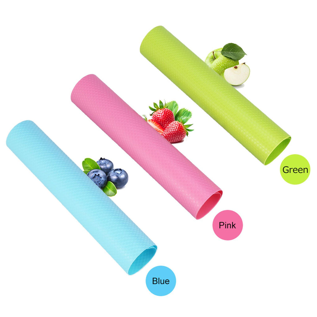 4pcs Set 29cm*45cm Refrigerator Pad Antifouling Mildew Moisture Absorption Pad