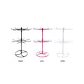 Jewelry Display Rack Double Tier Jewelry Stand Portable Metal Jewelry Rack for Home
