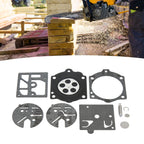 Carburetor Carb Paper Pad Gasket Kits for Walbro K10 HDC Fits for Stihl 015 015AV 15AVE 015L Chainsaw