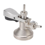 G Type Beer Keg Coupler Stainless Steel Probe Brass Body Triangular Beer Dispenser Accessory for Bar Party