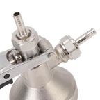 G Type Beer Keg Coupler Stainless Steel Probe Brass Body Triangular Beer Dispenser Accessory for Bar Party