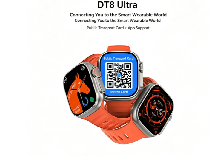 DT8-Ultra Large Screen Smart Watch,orange