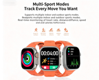 DT8-Ultra Large Screen Smart Watch,orange