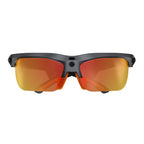 E08 Smart Bluetooth Cycling Sunglasses with Camera, UV400 Outdoor Sports Glasses，orange