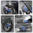 OC22 5-in-1 Wireless Charging Stand Multi Device Fast Charging Dock，white