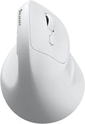 SOLAKAKA SM520 Tri-Mode Vertical Ergonomic Mouse, 24000 DPI Programmable Wireless Vertical Mouse，white