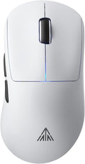 SOLAKAKA SM850 Ergonomic Tri-Mode Wireless RGB Gaming Mouse，white