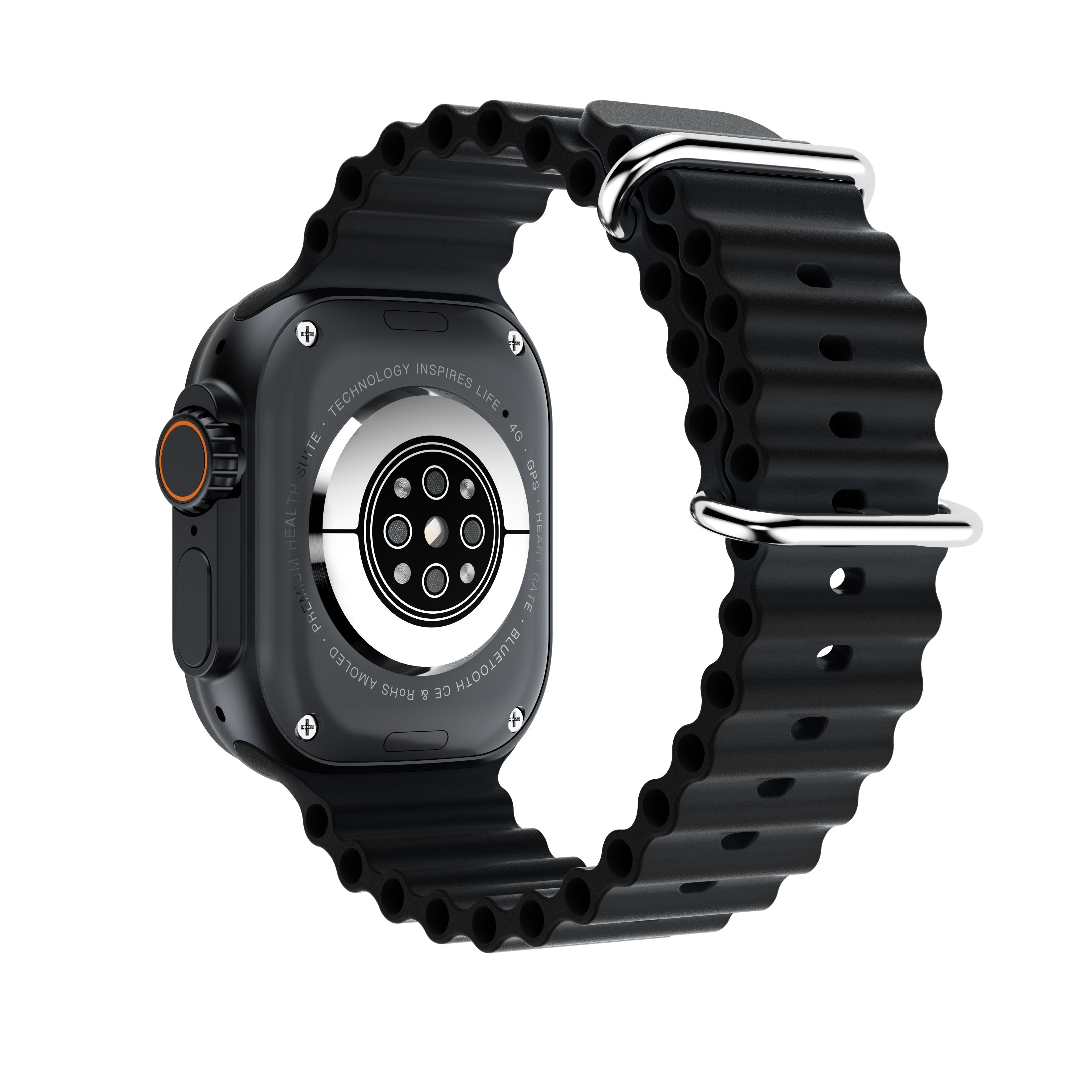U4A Smart Watch, Bluetooth Calling Fitness Smartwatch, black