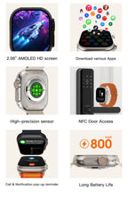 U4A Smart Watch, Bluetooth Calling Fitness Smartwatch, silver