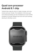 U4A Smart Watch, Bluetooth Calling Fitness Smartwatch, silver