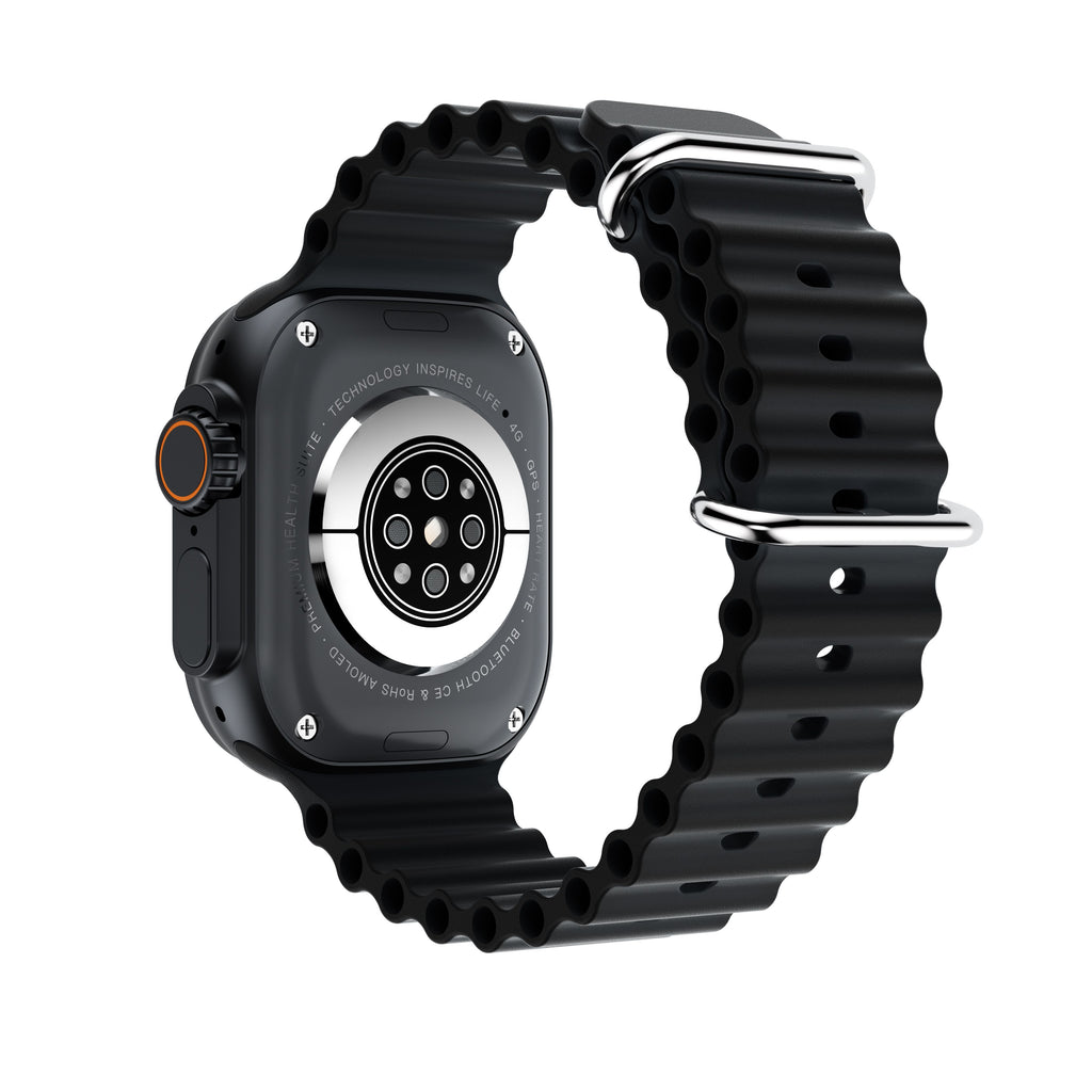 UltraAi3 5G Smart Watch, Retractable Rotating Camera，black