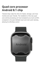 UltraAi3 5G Smart Watch, Retractable Rotating Camera，black