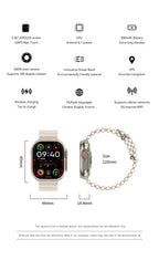 UltraAi3 5G Smart Watch, Retractable Rotating Camera，black