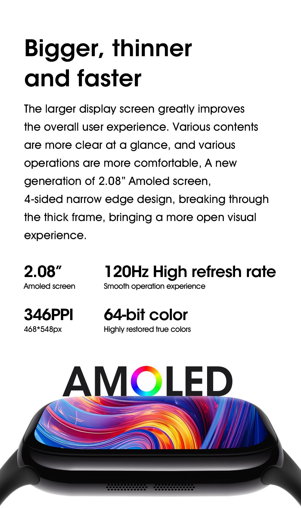 Watch 11 Pro Smartwatch with 3 Built-in AI Models，black