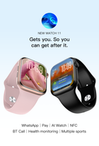Watch 11 Pro Smartwatch with 3 Built-in AI Models，silver