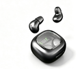 Y19 Mini Hidden Sleep Wireless Bluetooth Earbuds with LED Digital Display，black