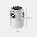 Multiple Function LED Camp Lamp Equipped With Solar Device 7 Brightness Grades And Crisis Lighting Multicolor