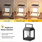 3000K Solar Light Outdoor USB Foldable Waterproof Camping Lantern Led Light Rechargeable Power Bank Portable Led Solar Lamp