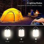 2600 mAh Outdoor Camping Lantern,Camping Hiking Emergency Waterproof Light