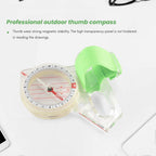 Professional Outdoor Thumb Compass Competition Elite Direction Compass Portable Compass Map Scale