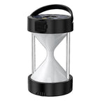 4 In 1 Camping Lamp Rechargeable Portable Solar Lamp Adsorbable Metal Waterproof Camping Lamp(black)